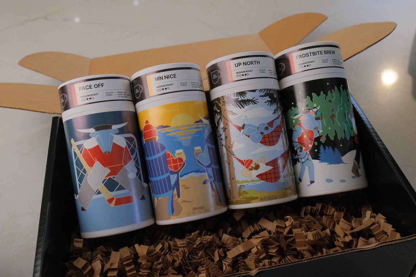 Paul & Babe – Art Series Canister Gift Set