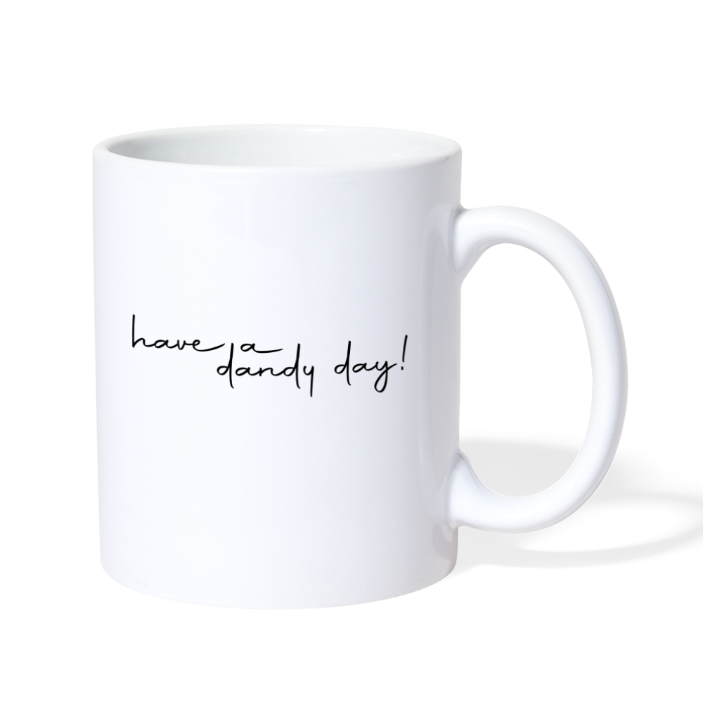 Dandy White Mug - white