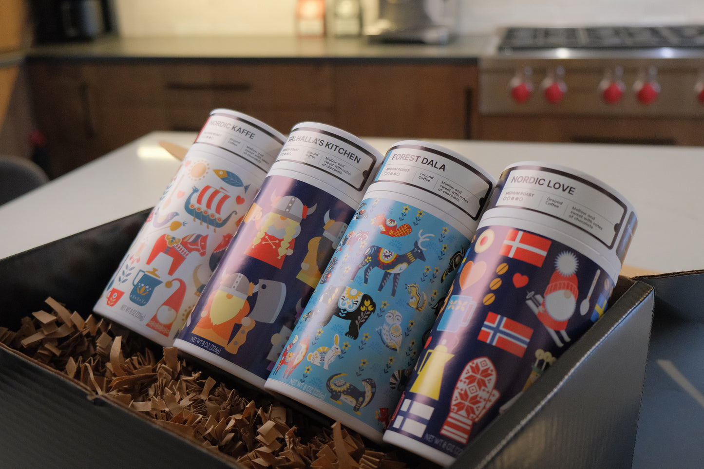 Scandinavian – Art Series Canister Gift Set