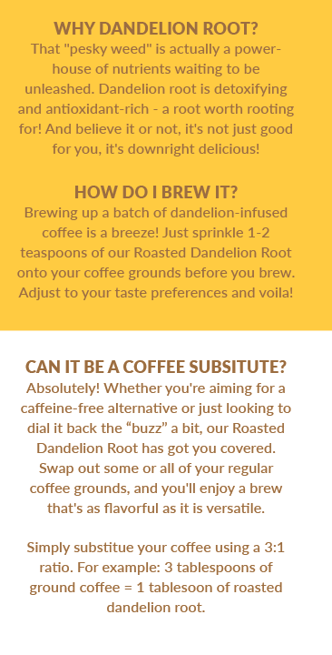 Roasted Dandelion Root