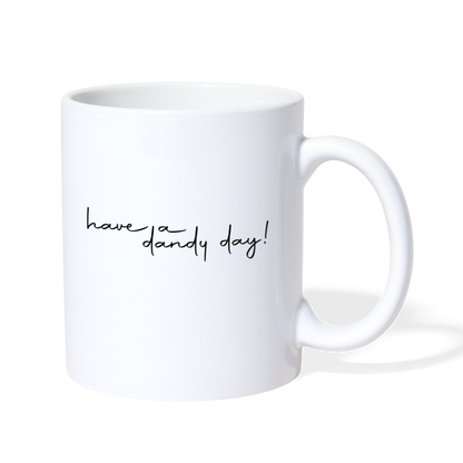 Dandy White Mug - white